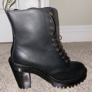 DOC MARTENS. High heeled boots - never worn!!